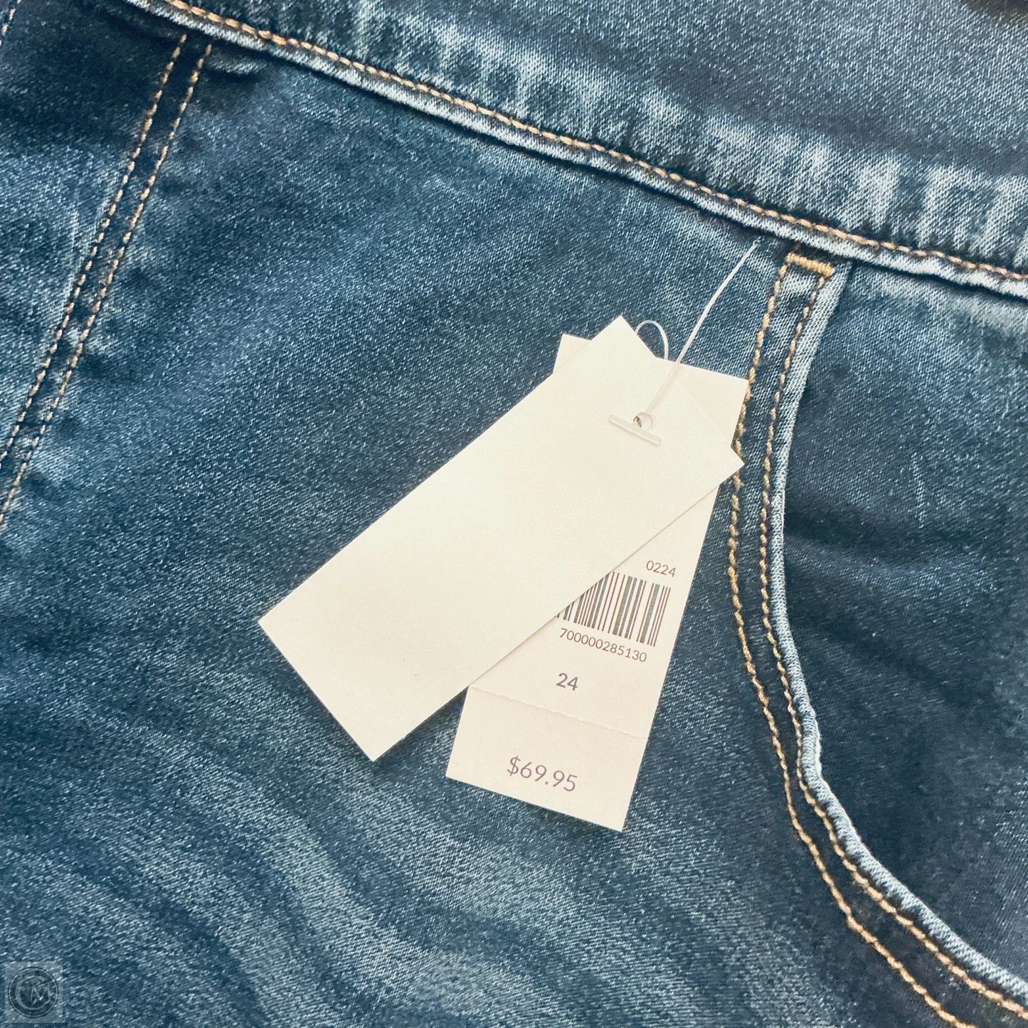 Capris By Lane Bryant In Blue Denim, Size: 24