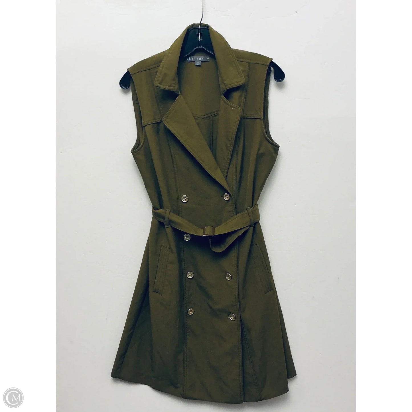 Dress Work By Sharagano In Green, Size: 10