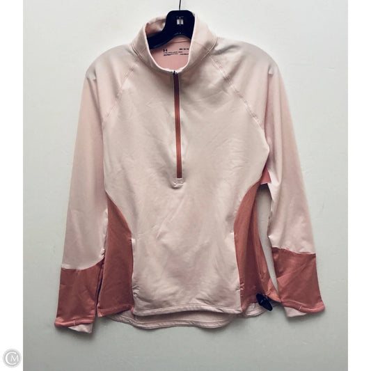 Athletic Jacket By Under Armour In Pink, Size: M