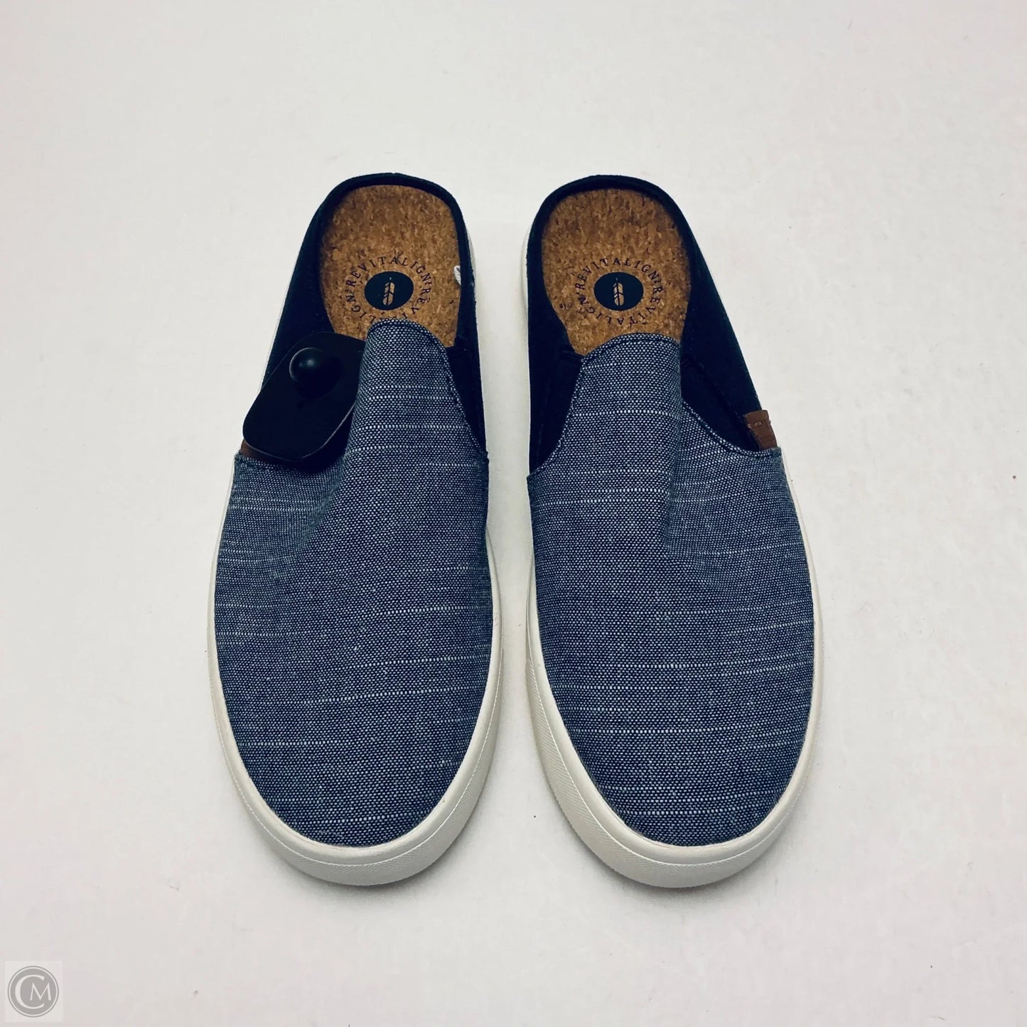 Shoes Flats By Clothes Mentor In Navy, Size: 7