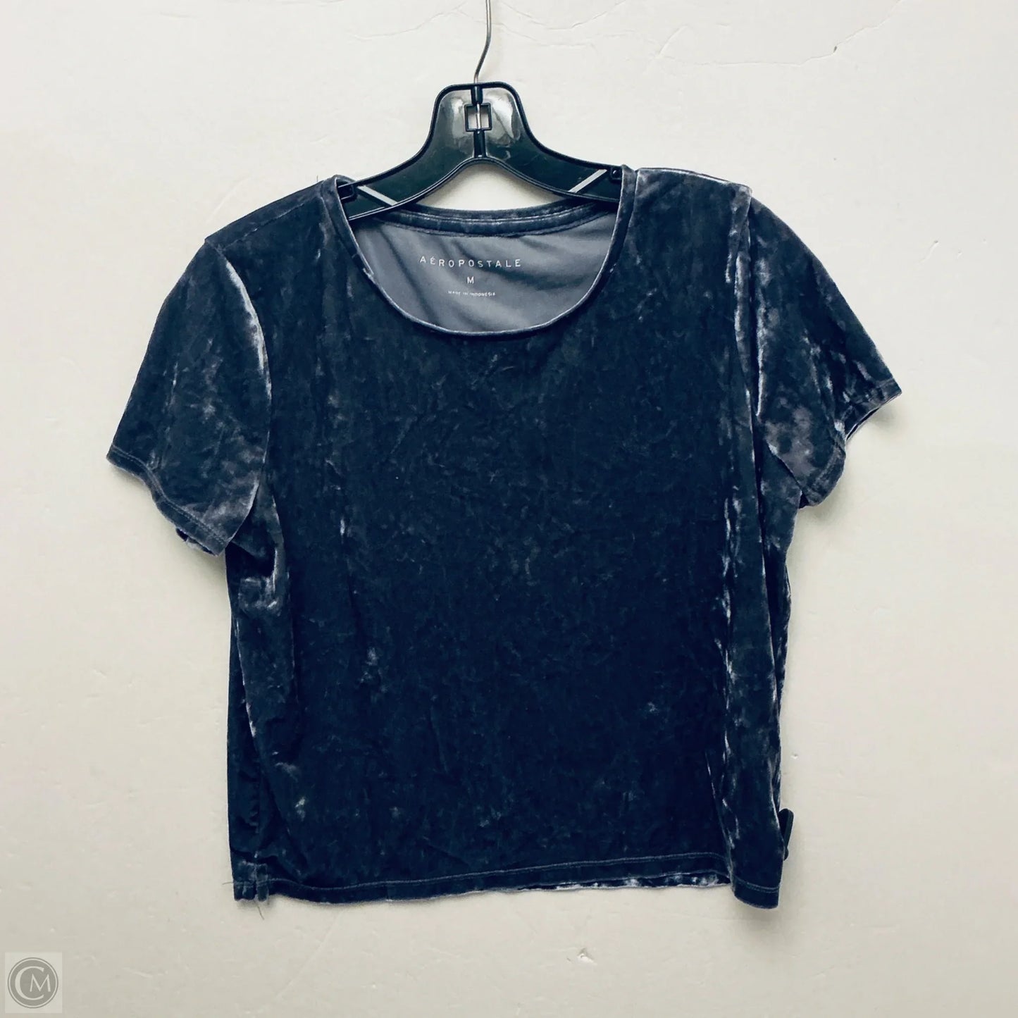 Top Short Sleeve By Aeropostale In Blue, Size: M