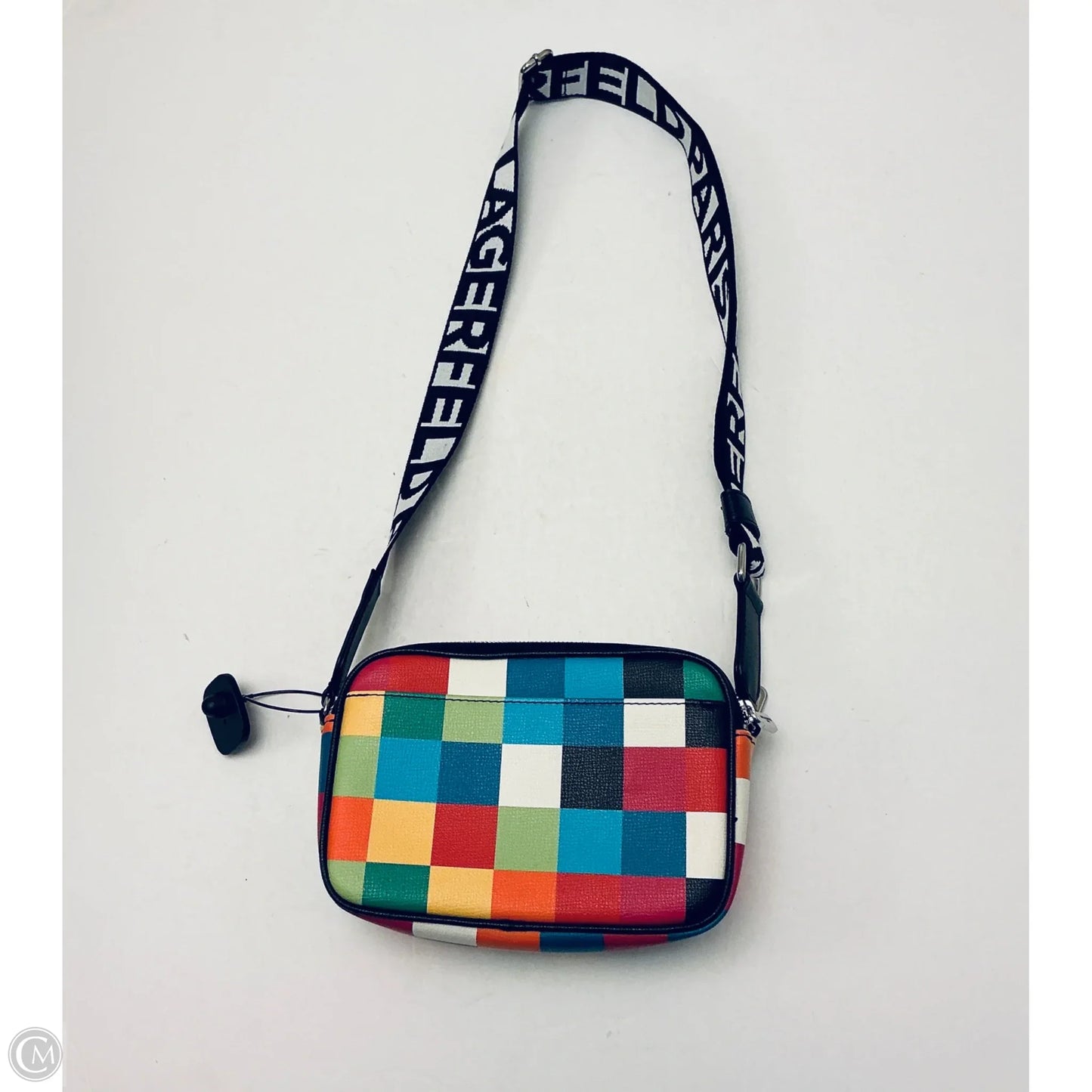 Crossbody Designer By Karl Lagerfeld, Size: Medium
