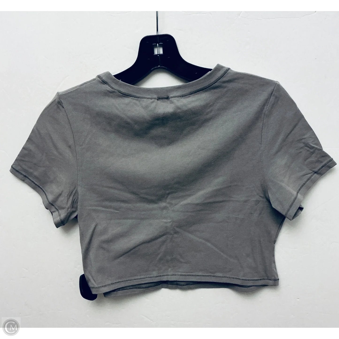 Top Short Sleeve Basic By Skims In Grey, Size: L