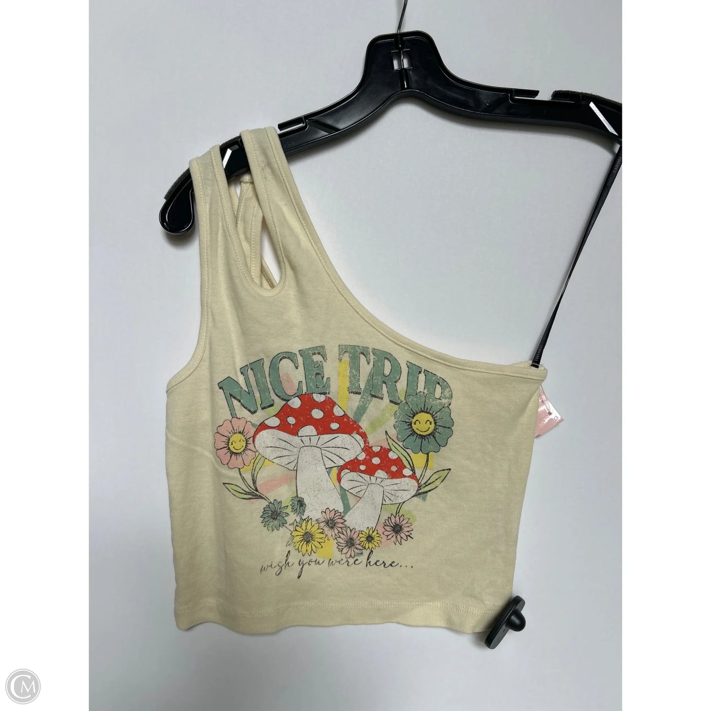 Tank Top By Forever 21 In Yellow, Size: S