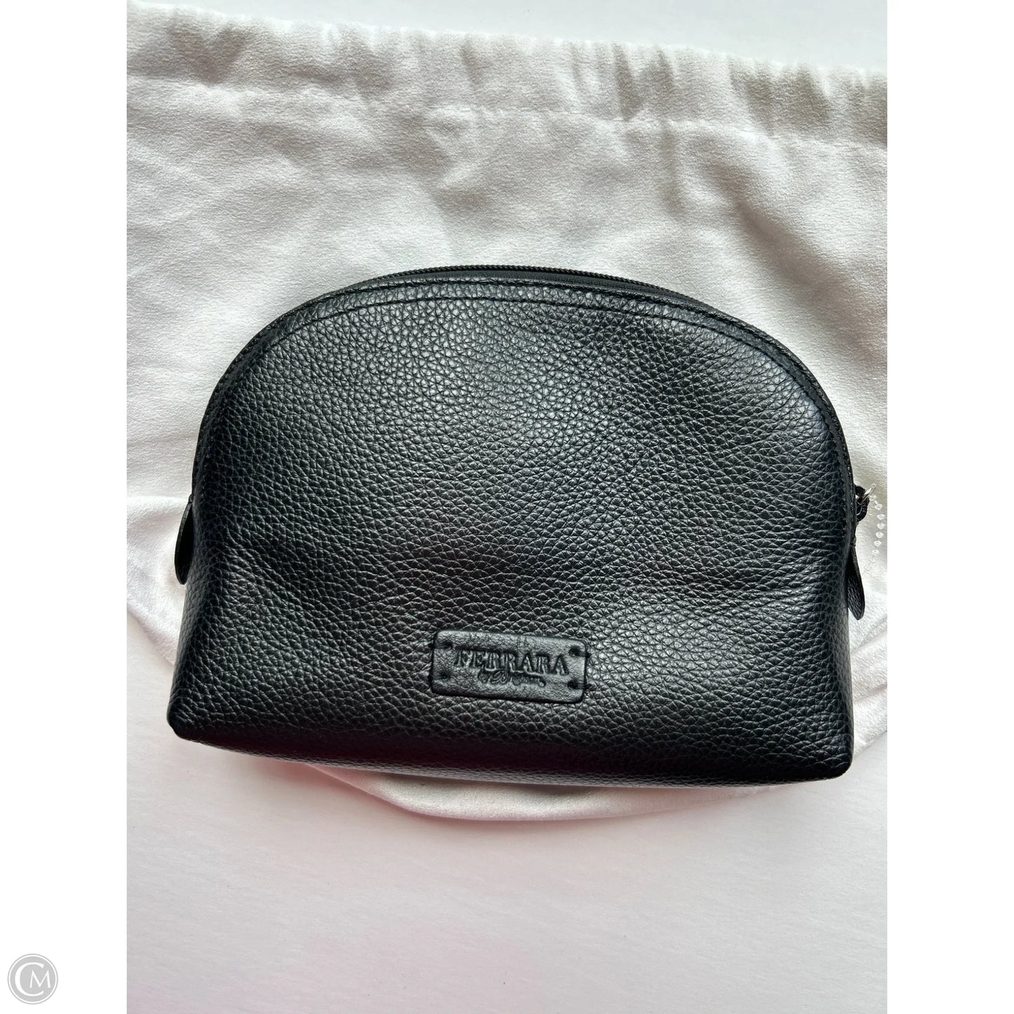 Makeup Bag Leather By Brighton, Size: Small