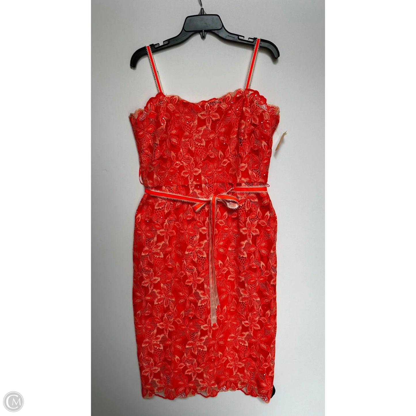 Dress Party Midi By Alex Marie In Orange, Size: L