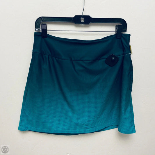 Athletic Skirt By Adidas In Teal, Size: M