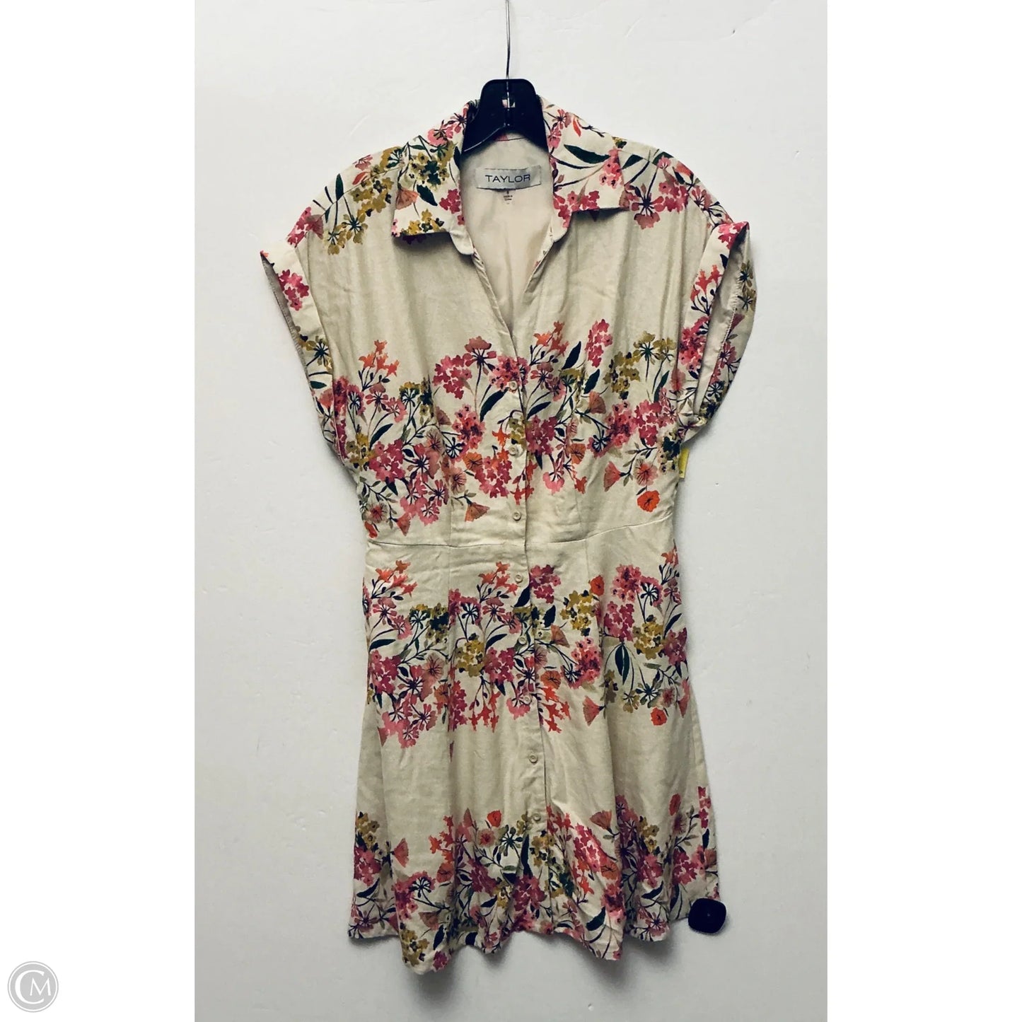 Dress Casual Short By Taylor In Floral Print, Size: M