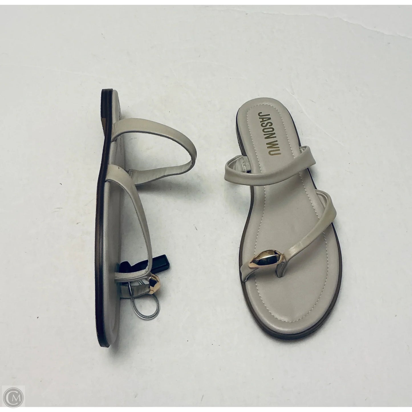 Sandals Designer By Jason Wu In Grey, Size: 8.5