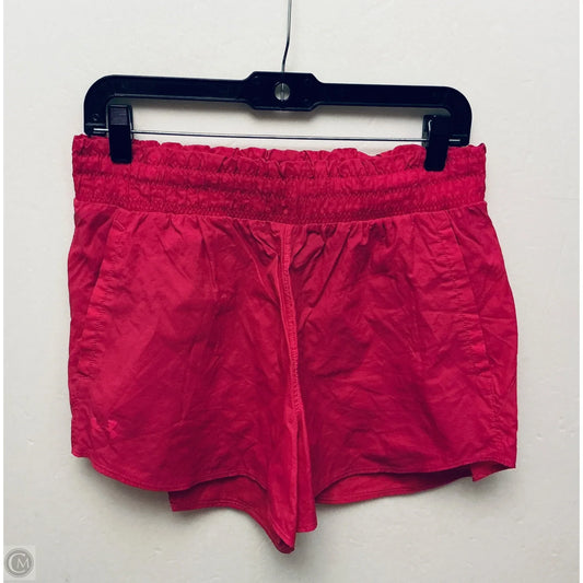 Athletic Shorts By Under Armour In Pink, Size: M