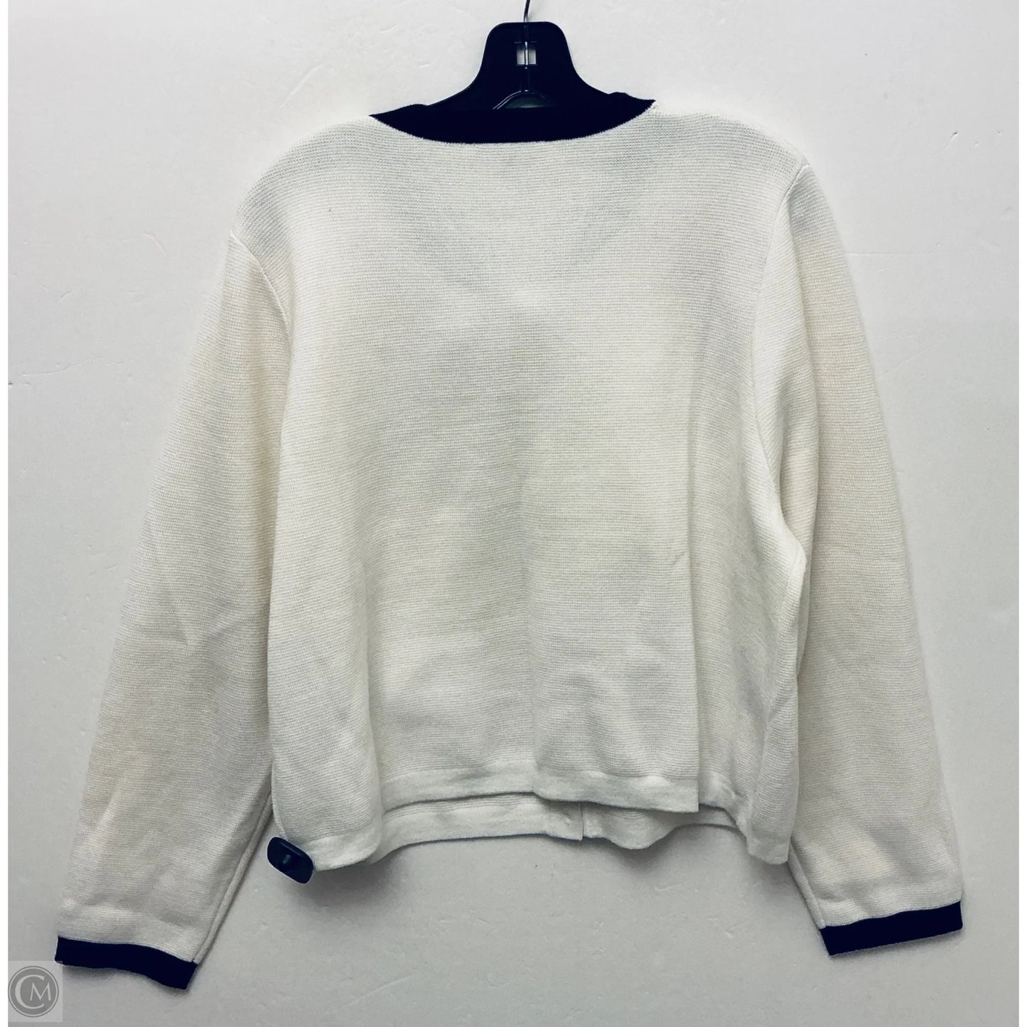 Sweater By Adrianna Papell In Cream, Size: Xl