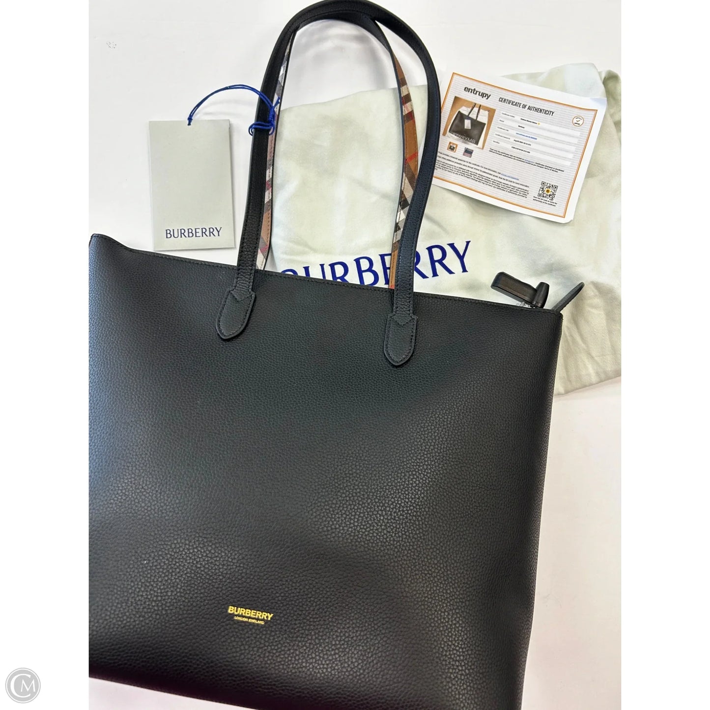 Handbag Luxury Designer By Burberry