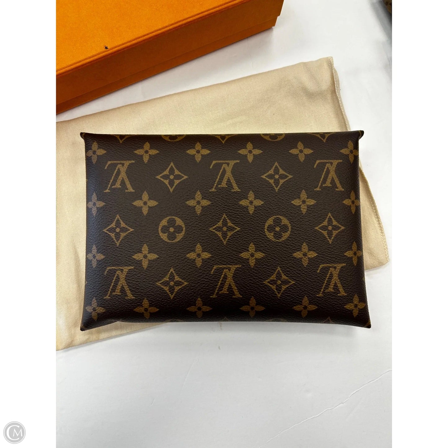 Clutch Luxury Designer By Louis Vuitton
