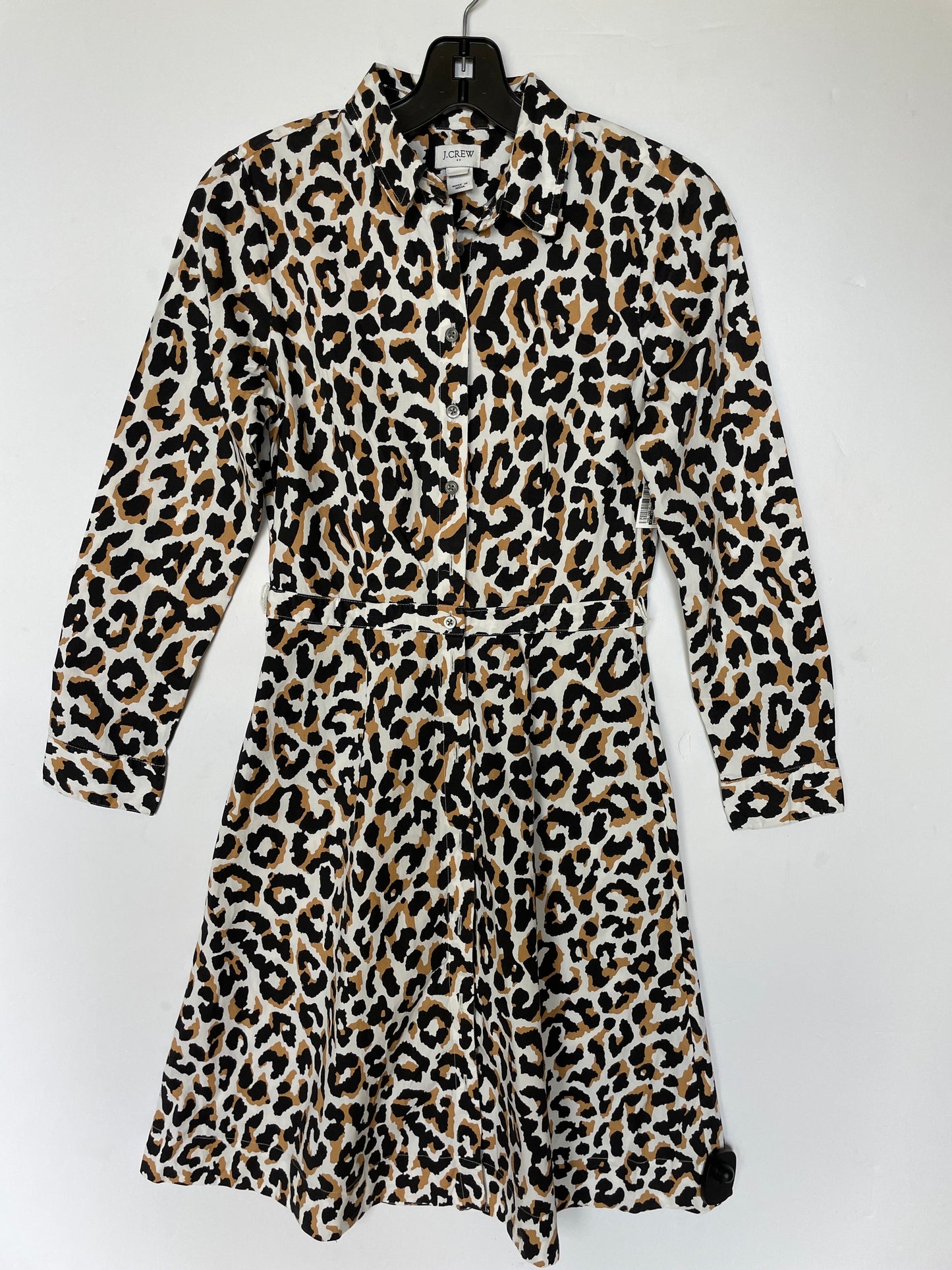 Animal Print Dress Work J. Crew, Size Xs