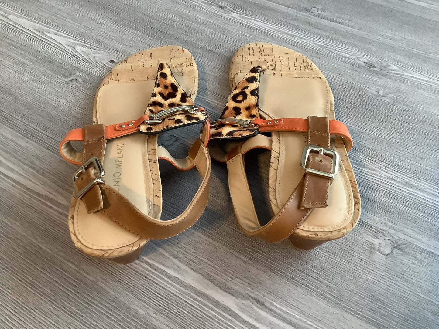 Sandals Heels Wedge By Antonio Melani  Size: 8.5