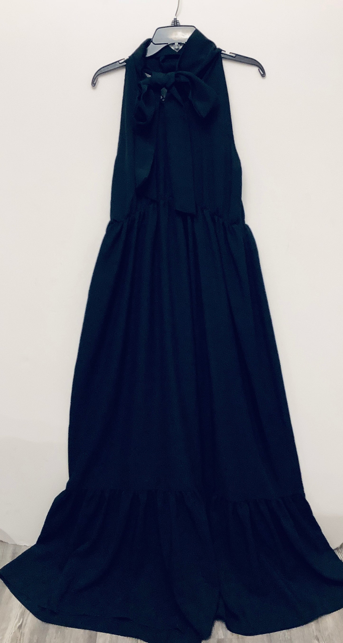 Dress Casual Maxi By Venus In Black, Size: M