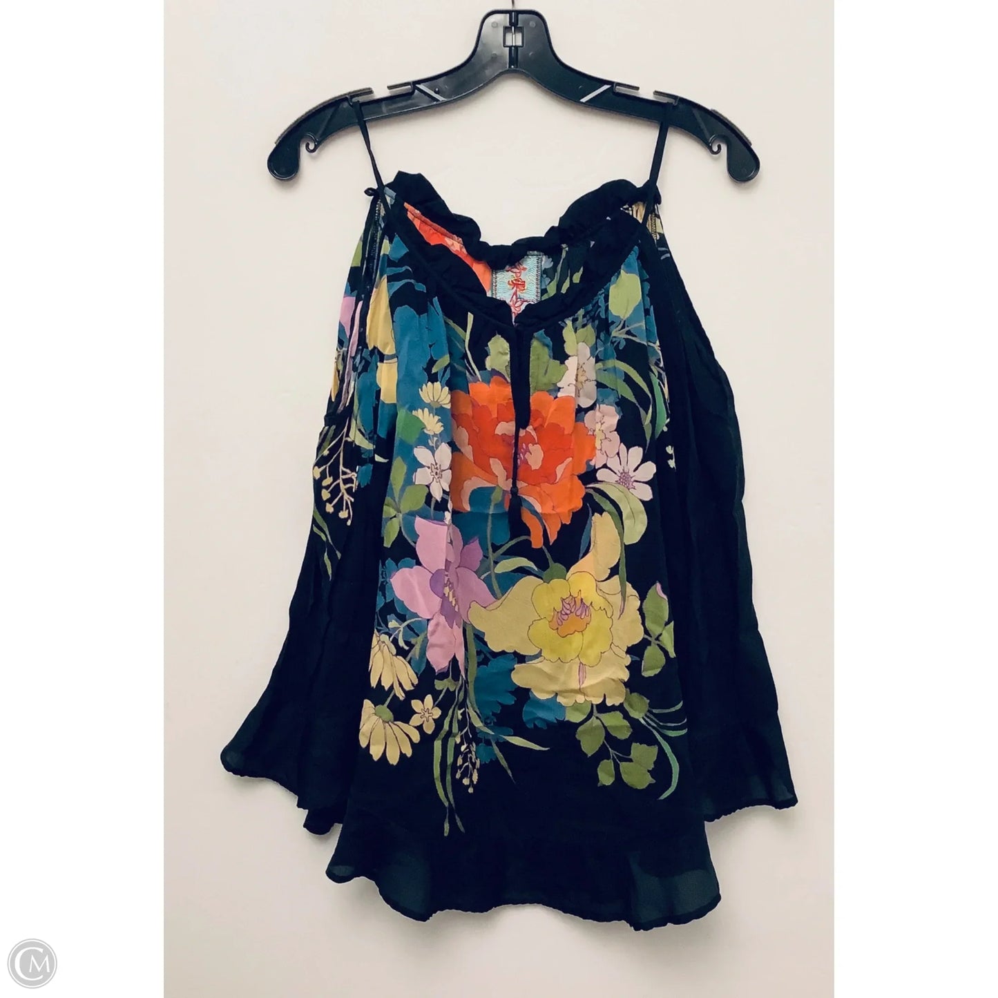 Top Long Sleeve By Johnny Was In Black, Size: S