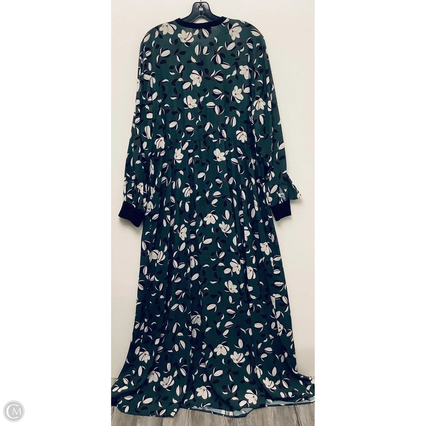 Dress Casual Maxi By Eloquii In Green, Size: 1x