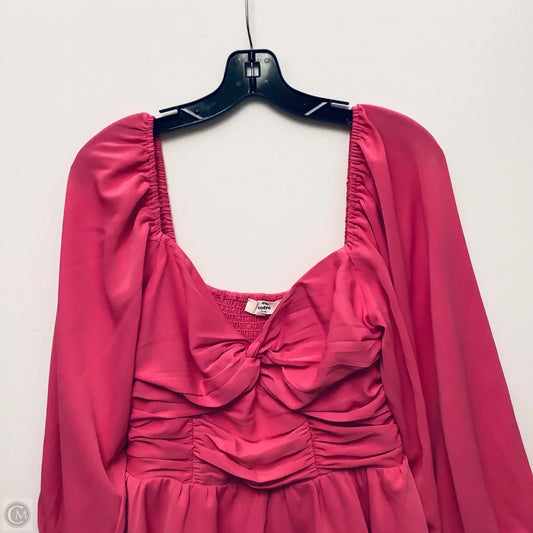 Dress Party Short By Entro In Pink, Size: M