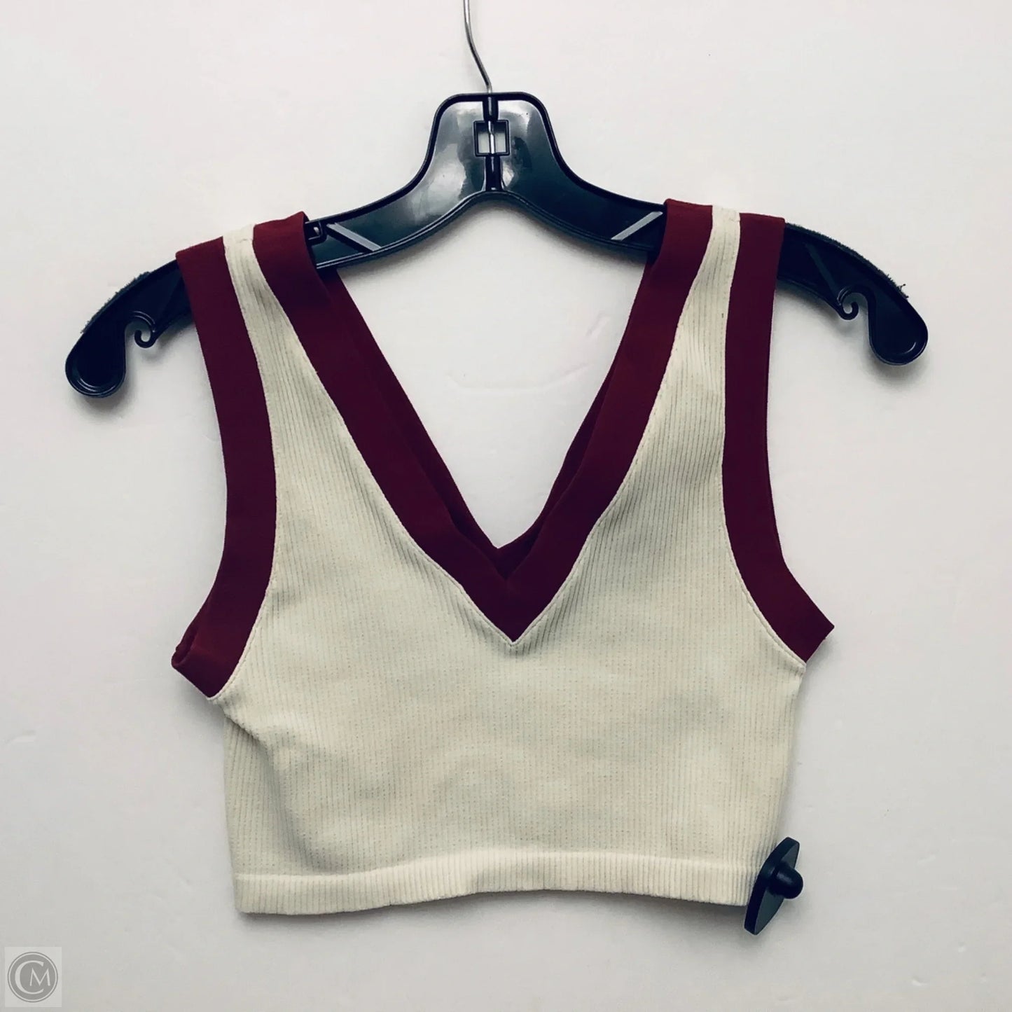 Top Sleeveless By Zara In Cream, Size: Xs