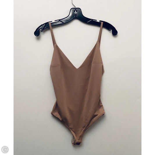 Bodysuit By By Together In Tan, Size: M
