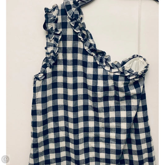 Dress Casual Midi By Entro In Checkered Pattern, Size: L