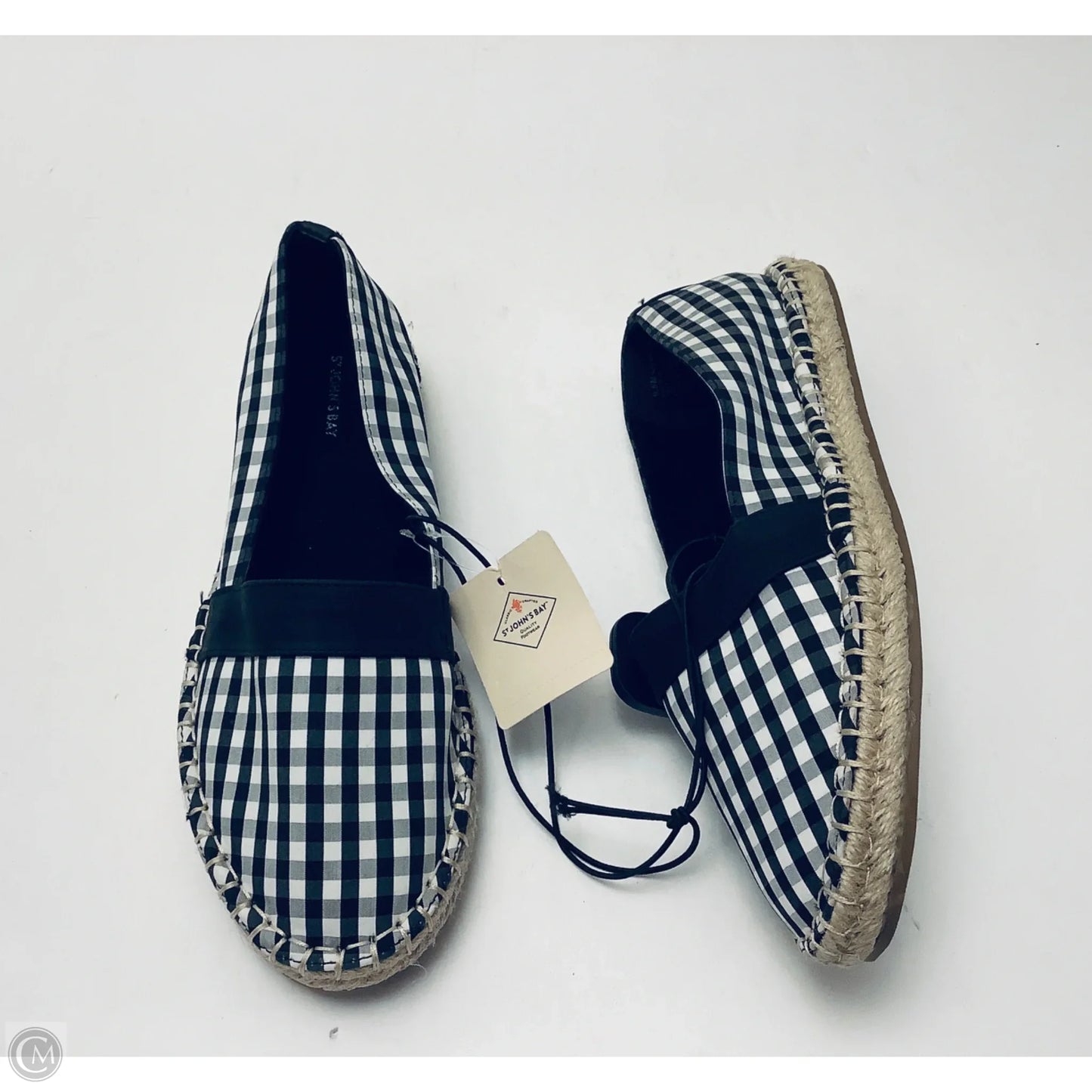 Shoes Flats By St Johns Bay In Checkered Pattern, Size: 9.5