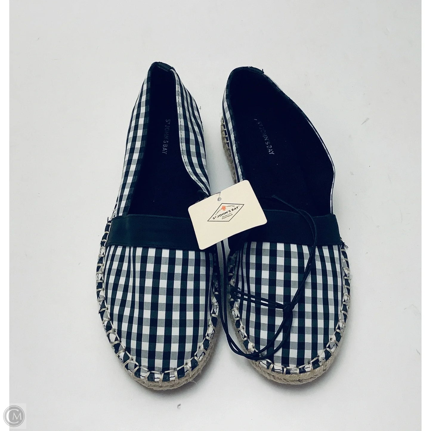 Shoes Flats By St Johns Bay In Checkered Pattern, Size: 9.5