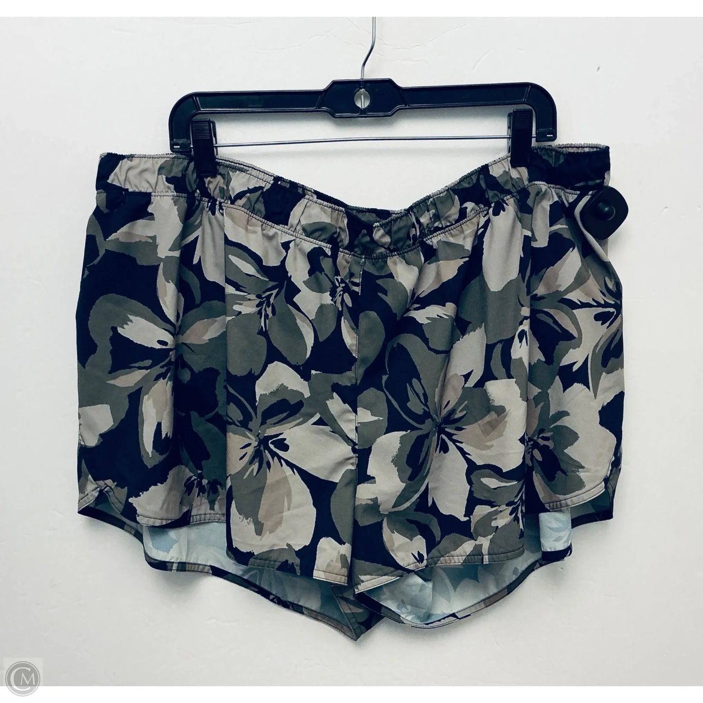 Athletic Shorts By Old Navy In Blue & Green, Size: Xxl