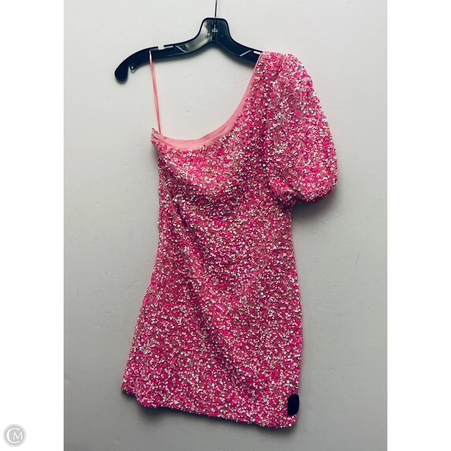 Dress Party Short By Clothes Mentor In Pink, Size: M