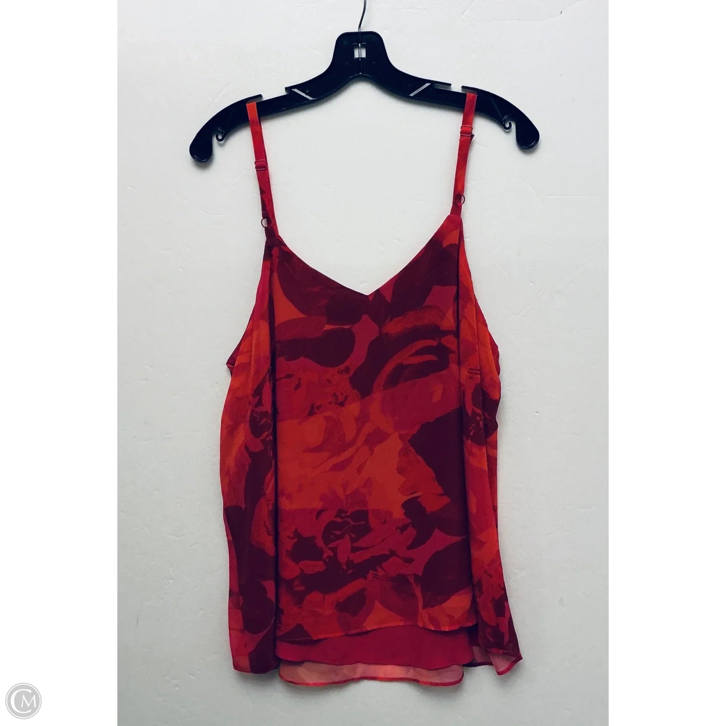 Top Sleeveless By Torrid In Pink & Red, Size: 2x