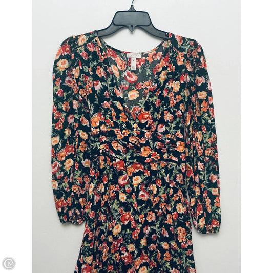 Dress Casual Midi By Leith In Green, Size: M