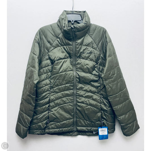 Jacket Puffer & Quilted By Columbia In Green, Size: L