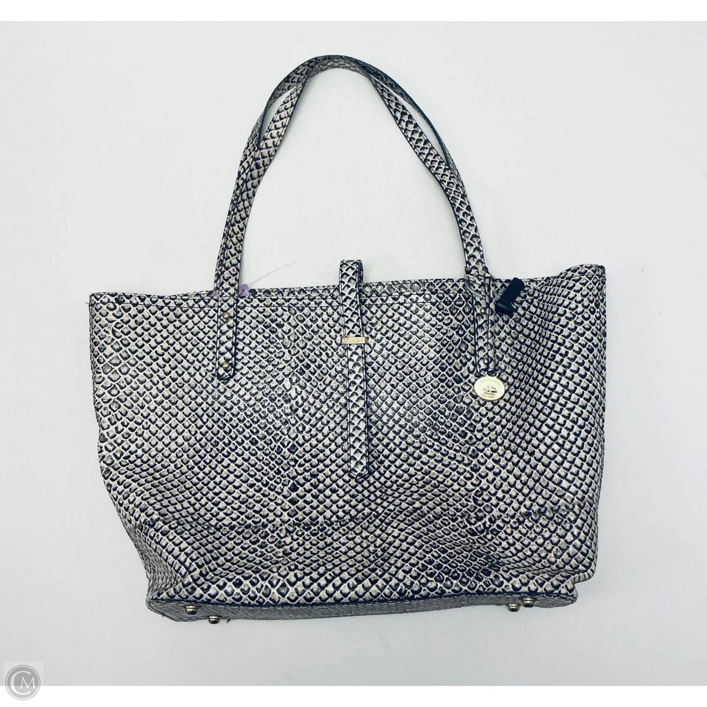 Tote Designer By Brahmin, Size: Large