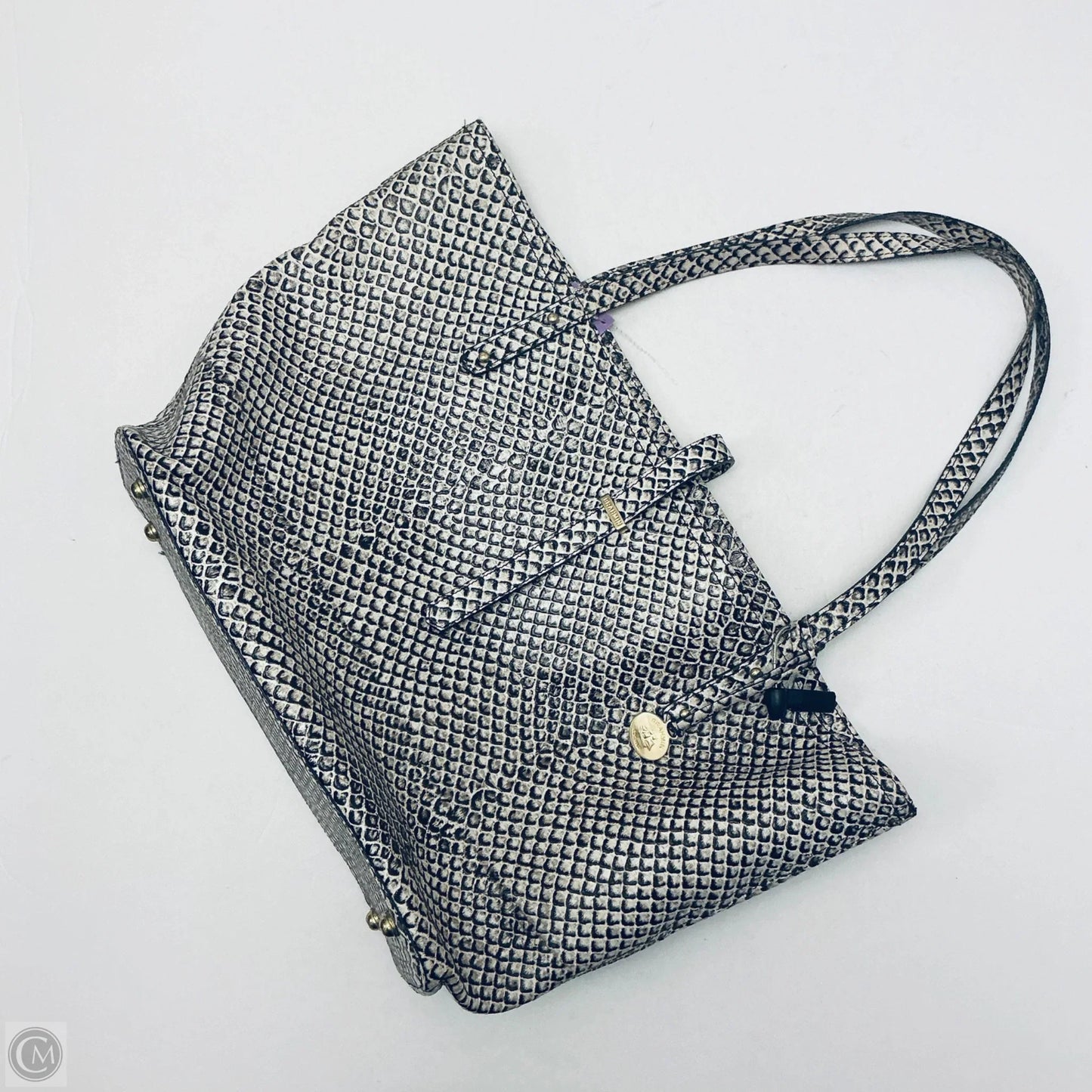 Tote Designer By Brahmin, Size: Large