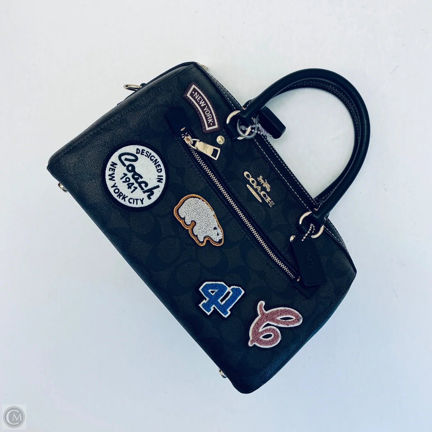 Handbag Designer By Coach, Size: Small