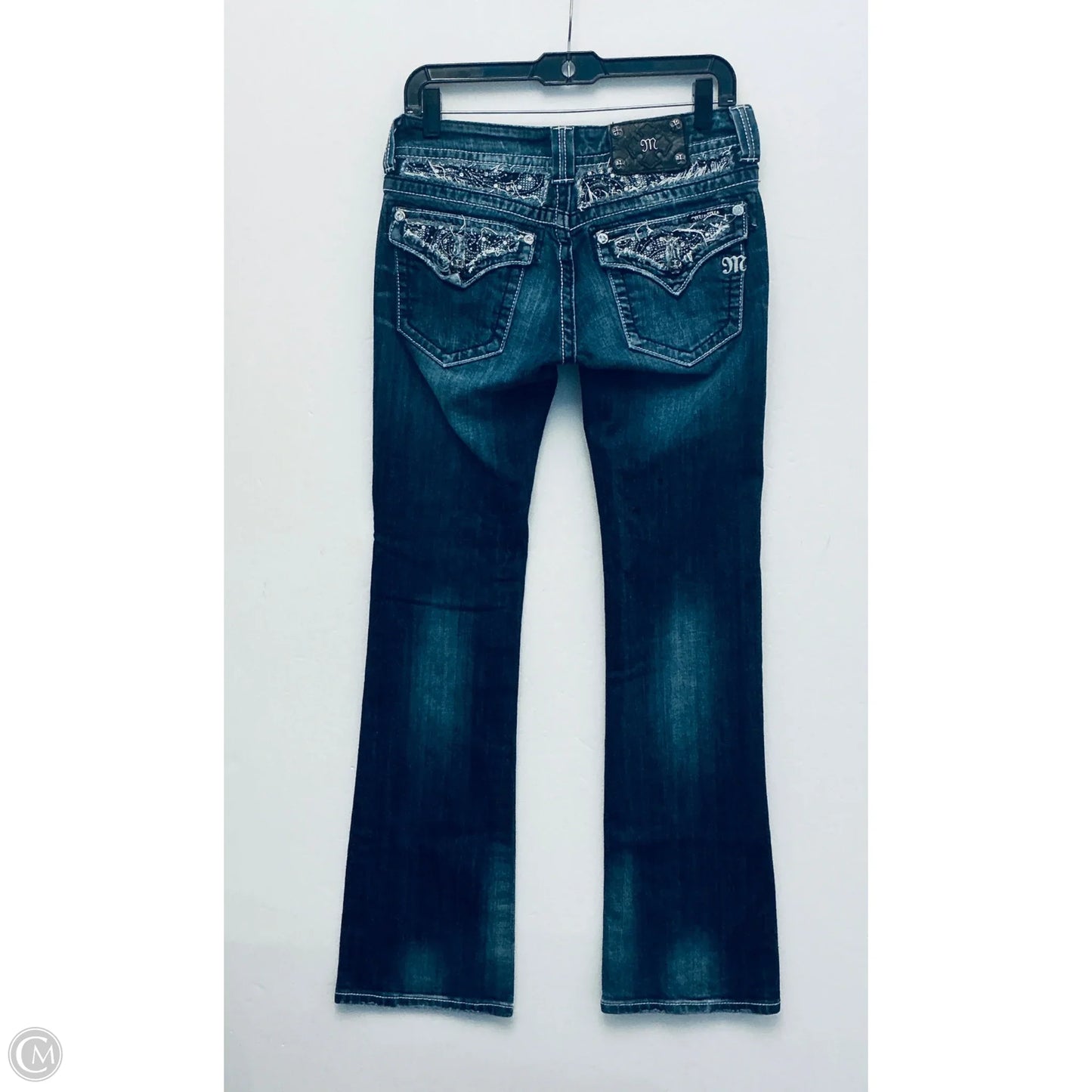 Jeans Boot Cut By Miss Me In Blue Denim, Size: 6