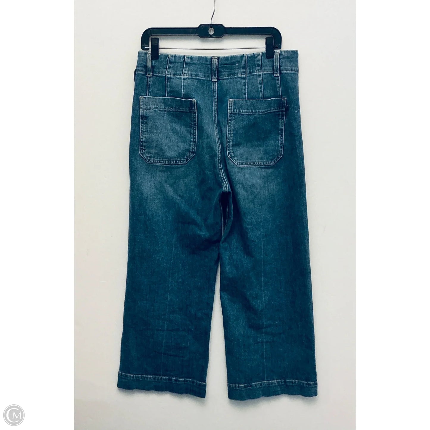 Jeans Wide Leg By Pilcro In Blue Denim, Size: 10