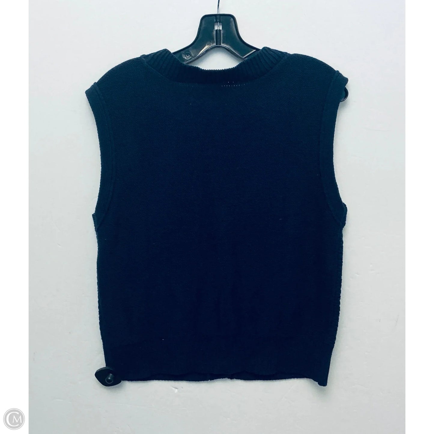 Vest Sweater By Lucky Brand In Navy, Size: S