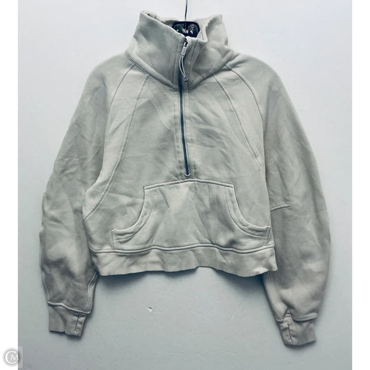 Sweatshirt Collar By Lululemon In Cream, Size: Xs