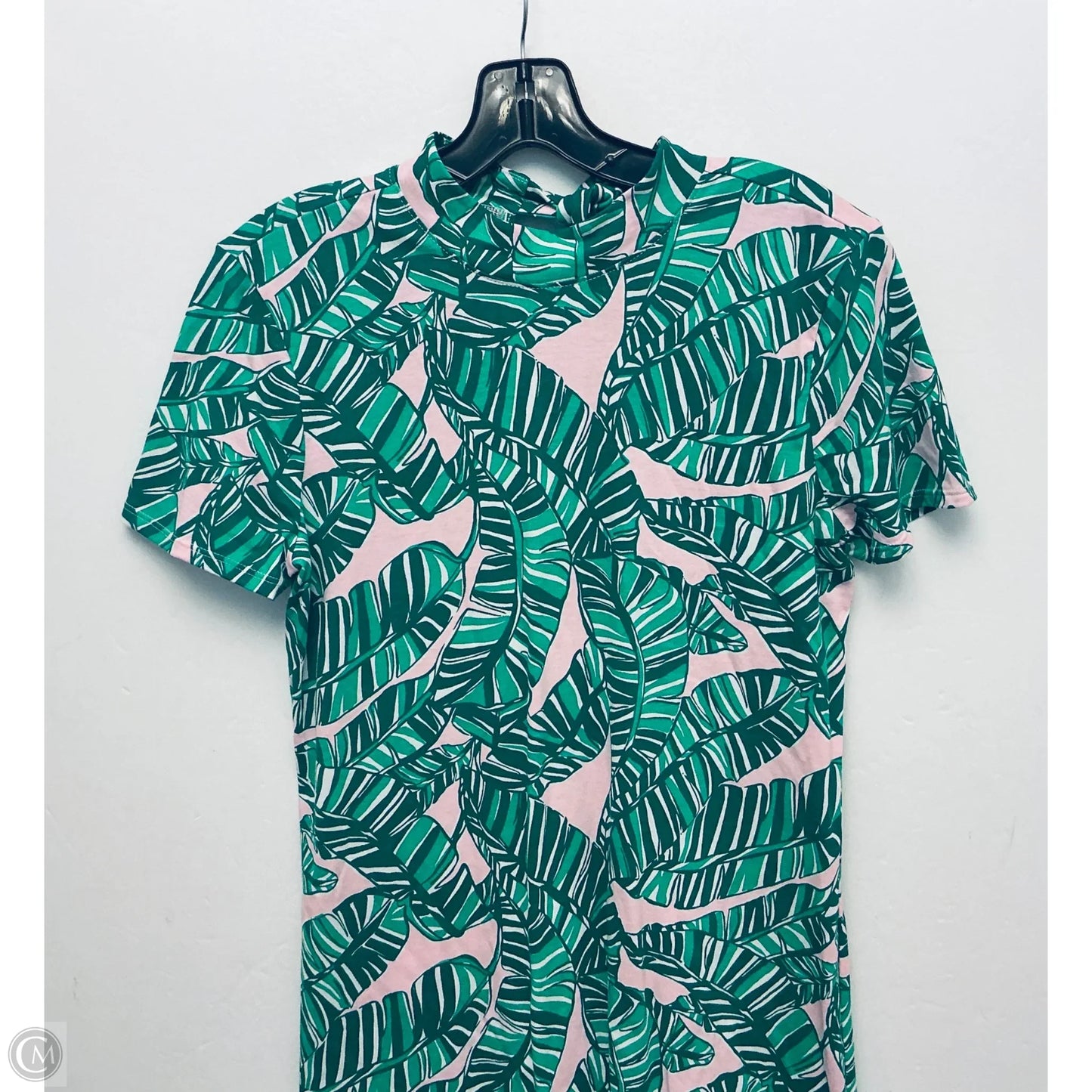 Dress Designer By Lilly Pulitzer In Green & Pink, Size: M