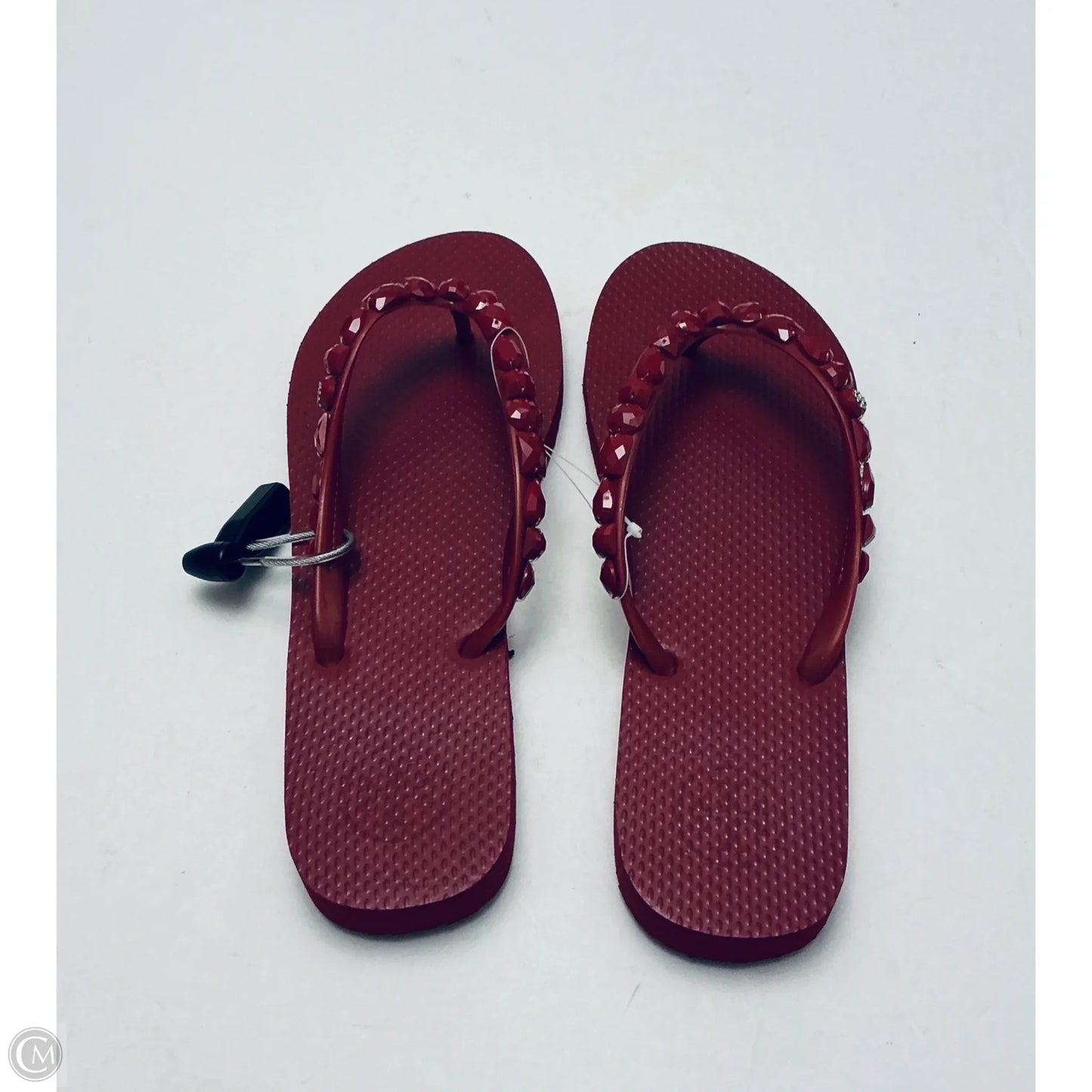 Sandals Designer By Tory Burch In Red, Size: 9