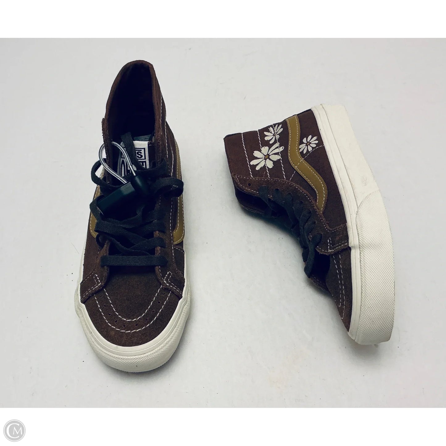 Shoes Sneakers By Vans In Brown, Size: 6