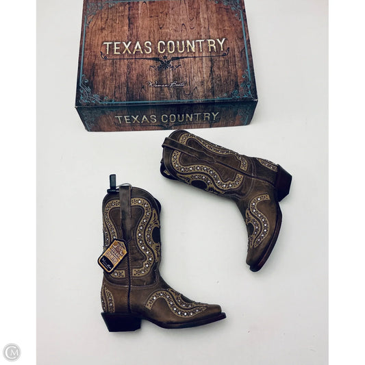 Boots Western By Cmb In Brown, Size: 8