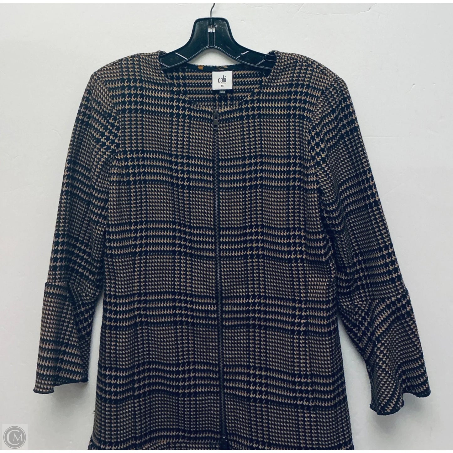 Dress Work By Cabi In Black & Tan, Size: Xs