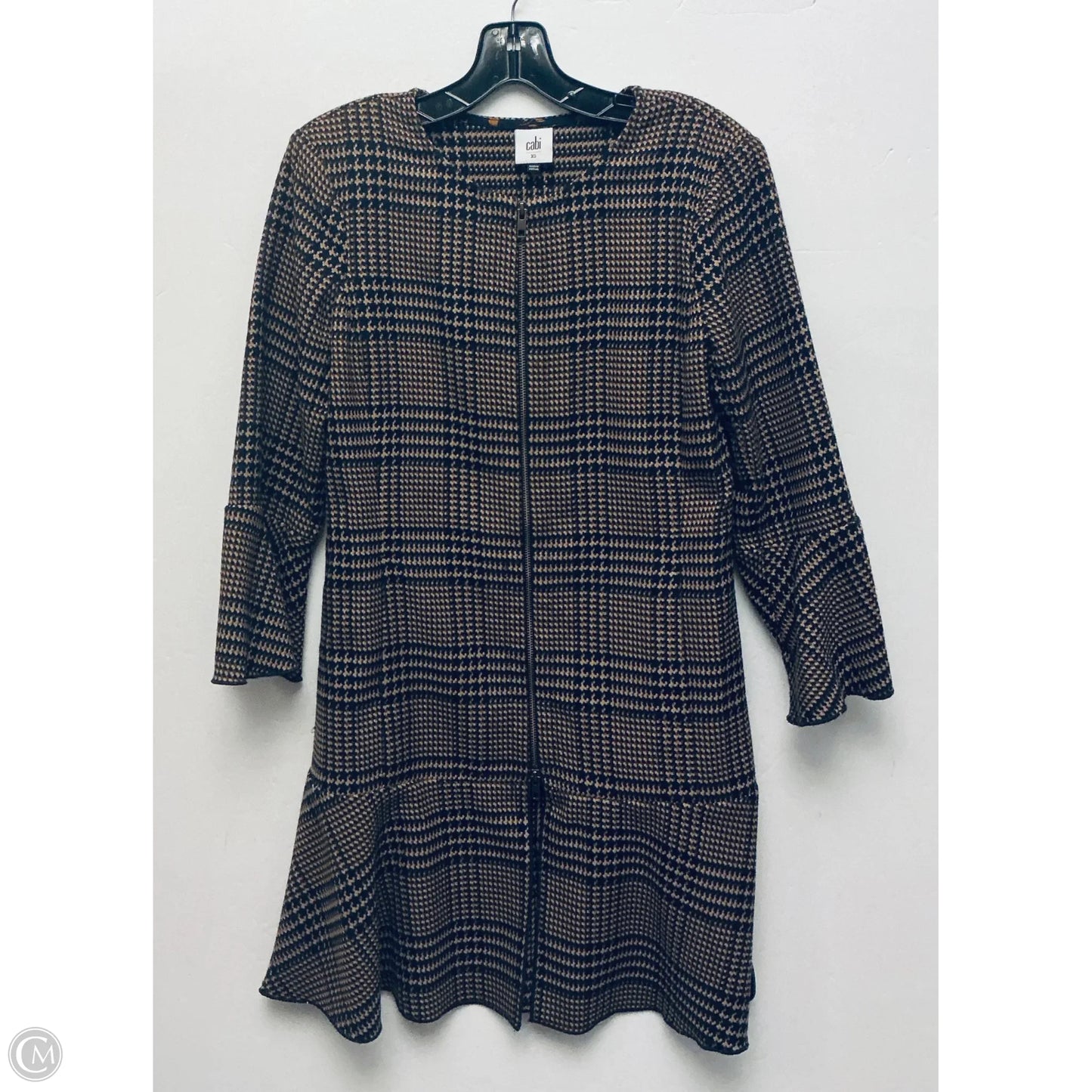Dress Work By Cabi In Black & Tan, Size: Xs
