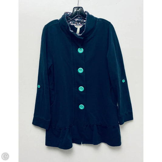 Top Long Sleeve By Matilda Jane In Navy, Size: M