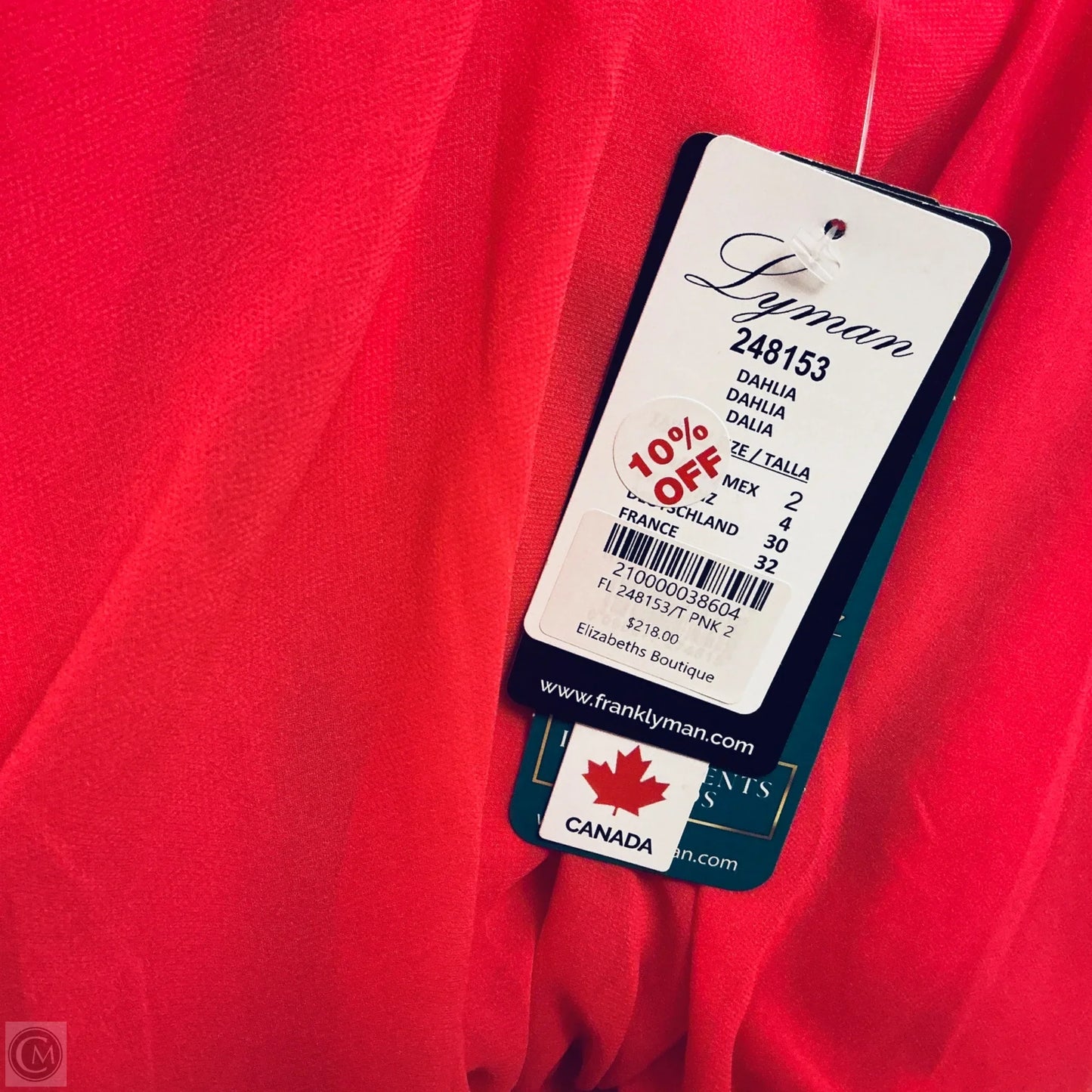 Top Short Sleeve By Frank Lyman In Pink, Size: Xs