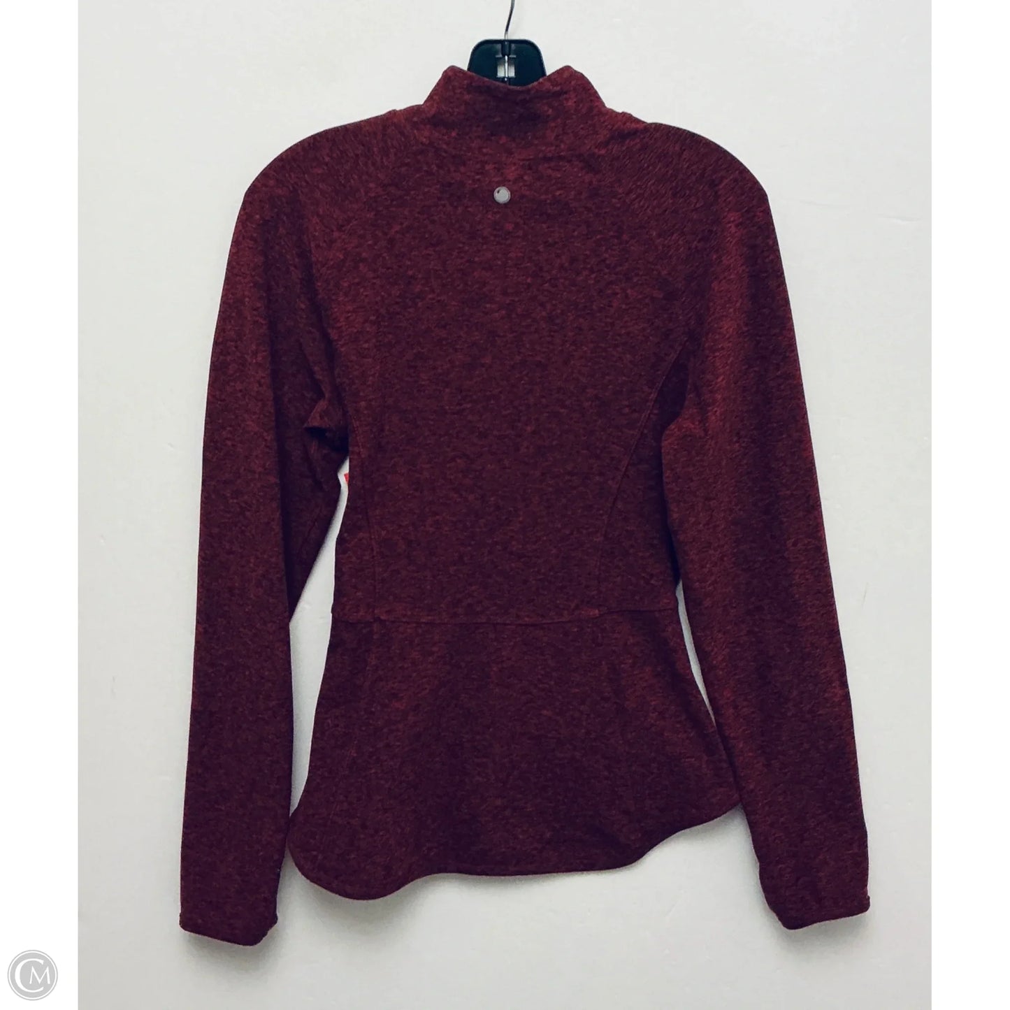Athletic Jacket By Yogalicious In Red, Size: M