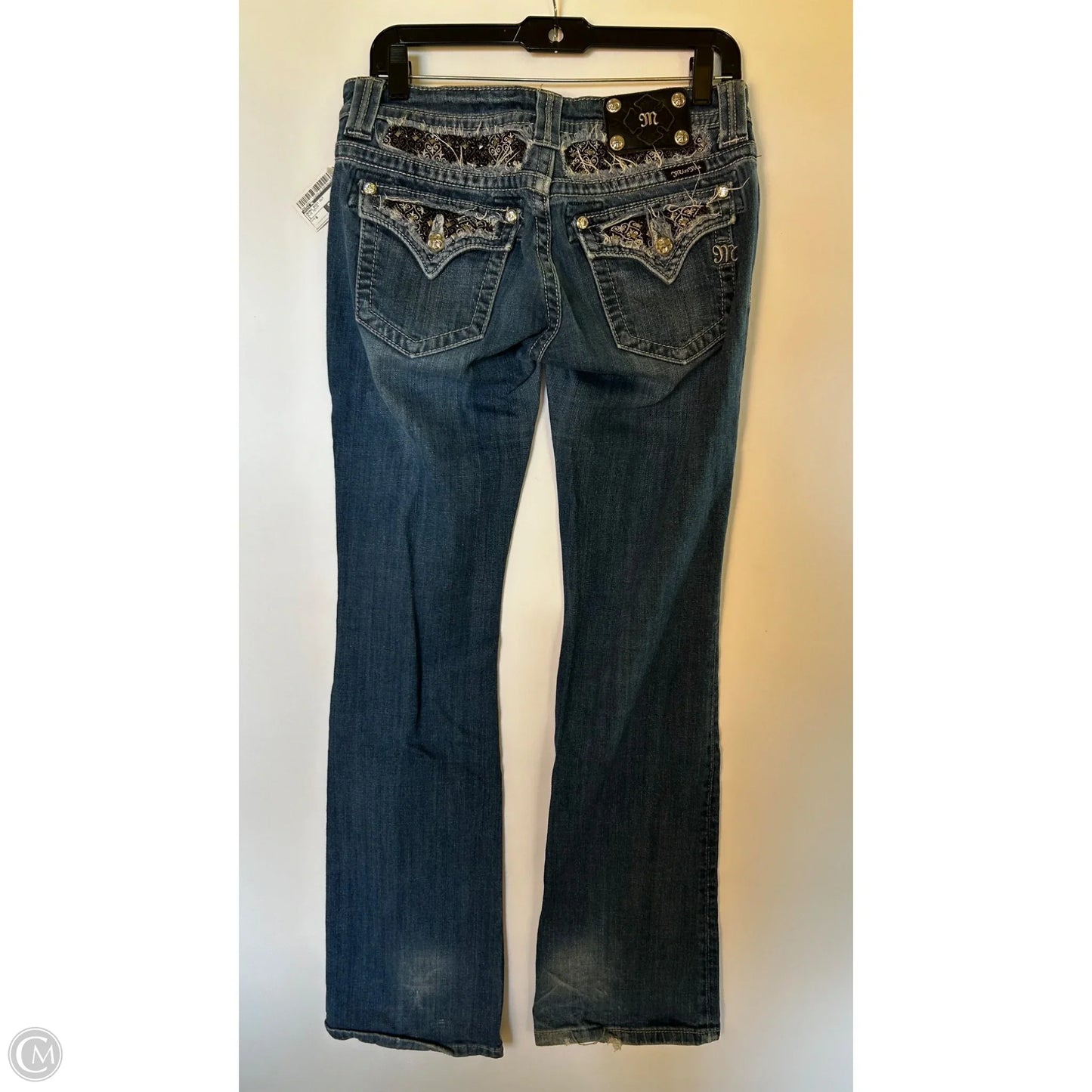 Jeans Boot Cut By Miss Me In Blue Denim, Size: 6